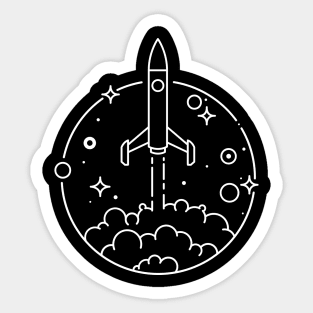 Rocket Sticker